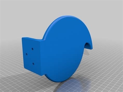 3d Printed Wall Tape Dispenser By Alejandrocastorena Pinshape