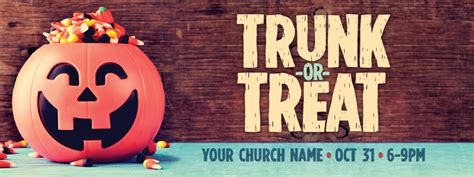 Trunk or Treat Banner - Church Banners - Outreach Marketing