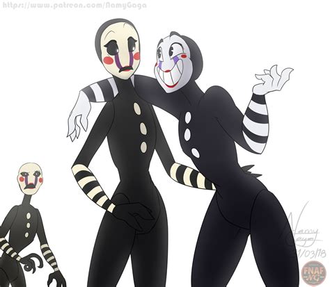 Fnafngthe Marionettes 7u7 By Namygaga Fnaf Characters Anime Fnaf Marionette Fnaf