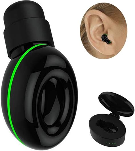 Oreillette Bluetooth Invisible Sans Fil Kit Oreillette Ecouteur Avec