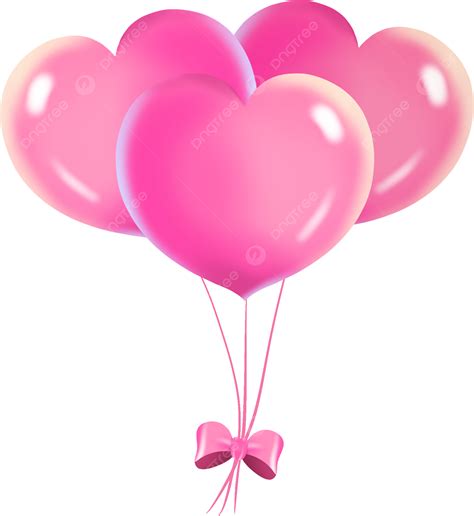 Balão De Amor Dia Dos Namorados Rosa Png Balão Balão Cor De Rosa