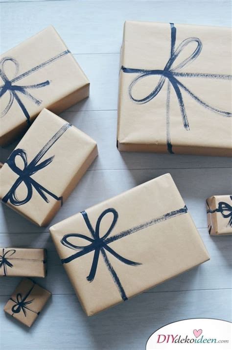 40weihnachtengeschenkverpackungideen Geschenkeverpacken