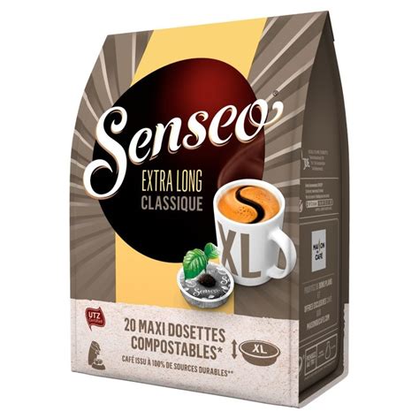 Senseo Caf Dosettes Classique Extra Long Les G