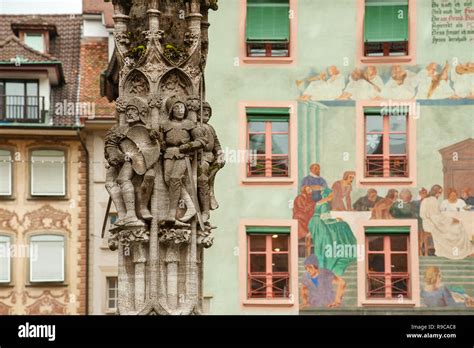 Fountains In Lucerne City Hi Res Stock Photography And Images Alamy