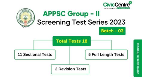 Appsc Group Ii Screening Test Series Batch Youtube