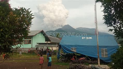 Gunung Lewotobi Laki Laki Jadi Gunung Api Dengan Letusan Terbanyak Di