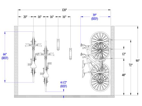 Vertical Blueprint Storage Wall Rack | Dandk Organizer