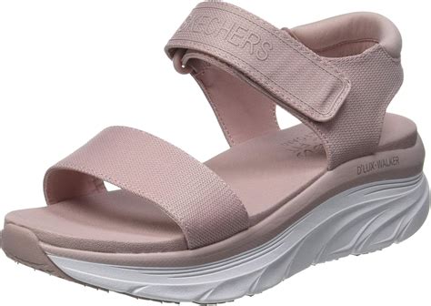 Skechers D Lux Walker New Block Sandalias Deportivas Mujer Amazon Es