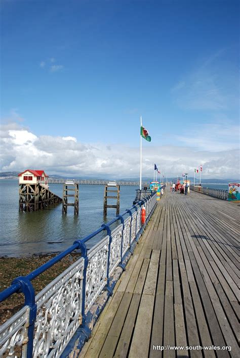Mumbles Village and Mumbles Pier in the Gower, Swansea