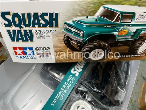 Tamiya 58725 1 10 Scale RC 4WD Off Road Car GF 02 Chassis Squash Van