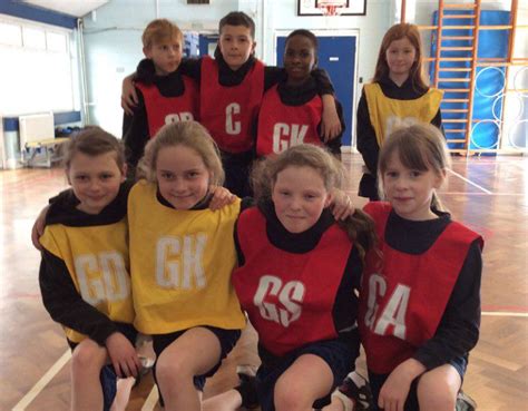 Y5 And Y6 Take Part In Netball Competition Bells Farm Primary School