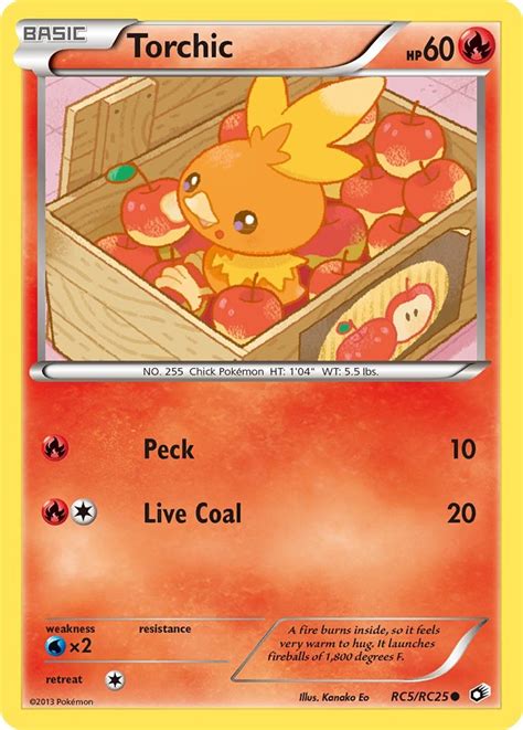 Torchic Legendary Treasures Radiant Collection Pokemon