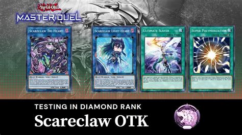 Scareclaw OTK Diamond Rank Replays Deck Overview Yu Gi Oh Master