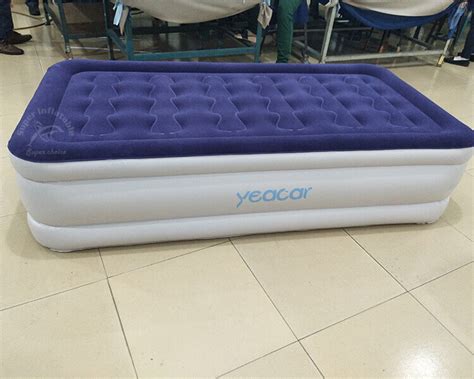 Wholesale Raised Comfort Air Bed with Built-In Electric Pump - Super Inflatable