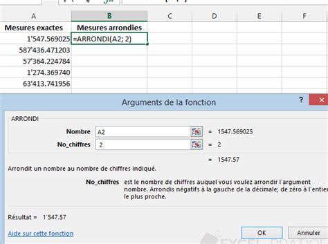 Comment Utiliser La Fonction Round Dans Excel Sos Excel