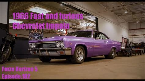 1966 Fast And Furious Chevrolet Impala Super Sport Forza Horizon 5