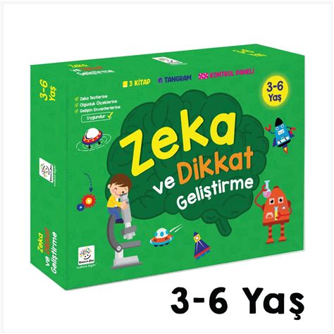 3 6 Yaş Zeka ve Dikkat Geliştirme Seti