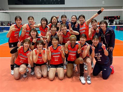 アランマーレ山形バレーボールチーム公式 On Twitter 【🍒2022 23 V2リーグ試合結果🏐】 🆚ヴィクトリーナ姫路 🍊①25