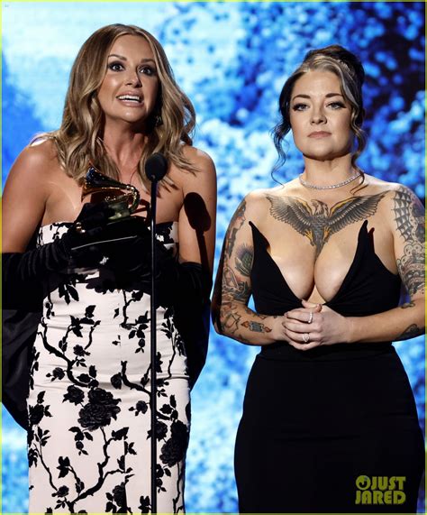 Carly Pearce And Ashley Mcbryde Celebrate Best Country Duo Performance Win At Grammys 2023 Photo