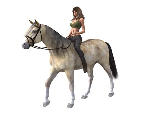 Download Woman Horse Horse Riding Royalty-Free Stock Illustration Image ...