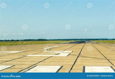 Airport Runway View stock photo. Image of family, long - 284735204