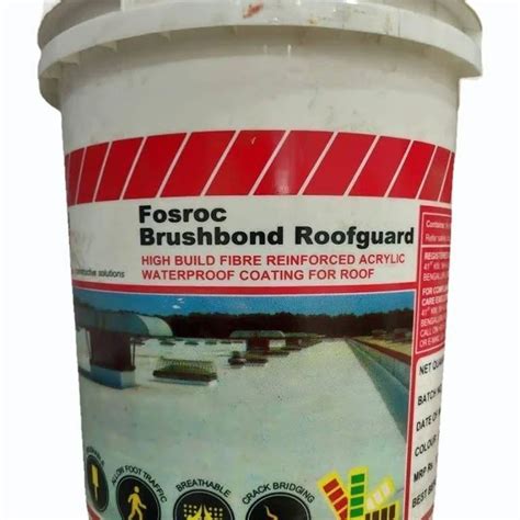 Fosroc Brushbond Roofguard At Rs Kg Waterproofing Chemical In