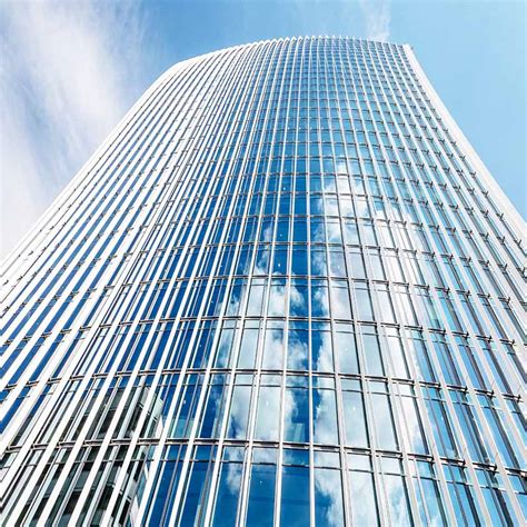 Double Glass Building External Wall Facade Skyscraper Curtain Walls