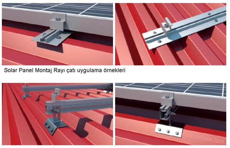 Solar Panel Kiremit At Montaj Ray Fiyatlar G Ne Paneli Al Minyum