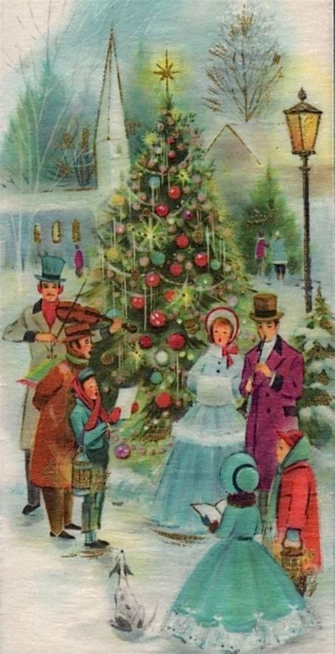 17 Best Images About Holiday Carolers On Pinterest Vintage Greeting