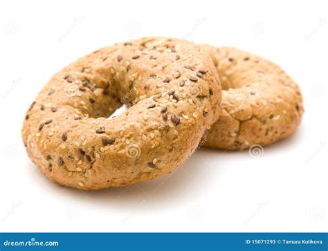 Multigrain bagel stock image. Image of baked, brown, tasty - 15071293