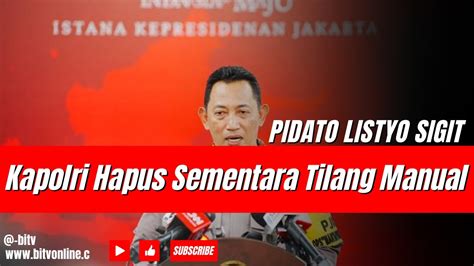 Kapolri Hapus Sementara Tilang Manual Selama Libur Natal Tahun Baru