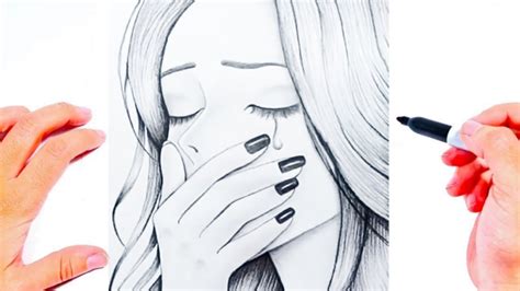 رسم سهل رسم بنات للمبتدئين كيفية رسم وجه فتاة بقلم الرصاص تعليم