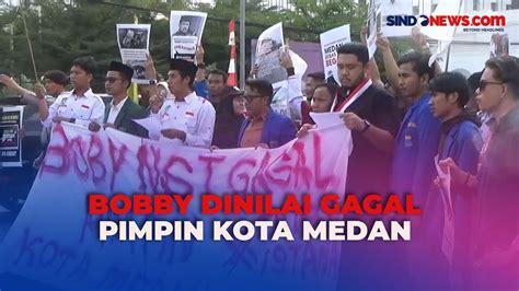 Bobby Dinilai Gagal Pimpin Kota Medan Dinilai Tidak Layak Maju Pilgub