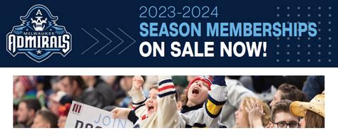 2023-24 Season Memberships - Milwaukee Admirals