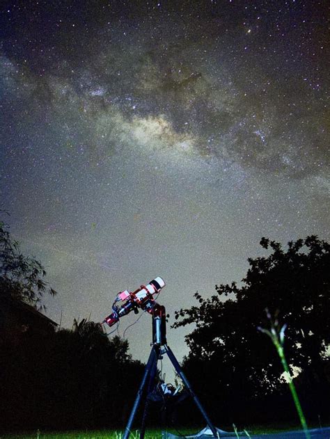 Andromeda Galaxy Through Bortle 7 Skies R Telescopes