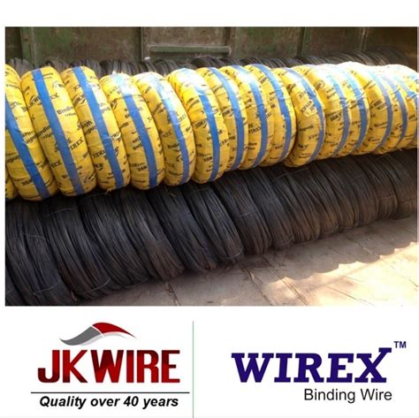 Jkwire Wirex Mild Steel Ms Binding Wire Quantity Per Pack Kg Per