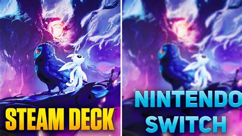 Steam Deck Vs Nintendo Switch Ori And The Will Of The Wisps YouTube