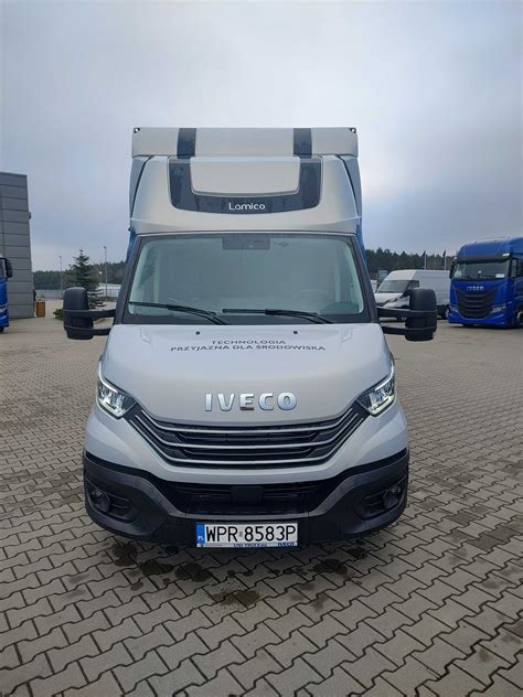 Wynajem Iveco Daily 8EP Sypialnia SPOJTRAK Automat Plandeka Nadarzyn