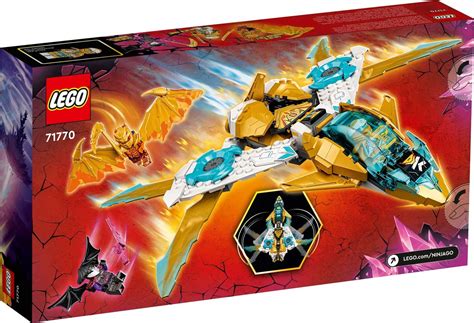 Lego 71770 Lego Ninjago Zanes Golden Dragon Jet Toymaniagr