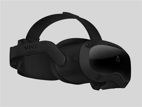 Htc Vive Focus Vr Headset Has A Rear Mounted Swappable Battery And