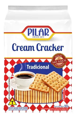 Biscoito Pilar Cracker Tradicional De Tradicional 350 G MercadoLivre