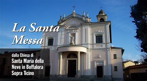 Chiesa Di S Maria Della Neve Di Boffalora Sopra Ticino Milano Pavia Tv