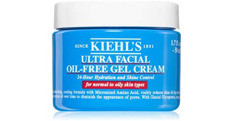 Kiehls Ultra Facial Oil Free Gel Cream Moisturizing Care For Normal To