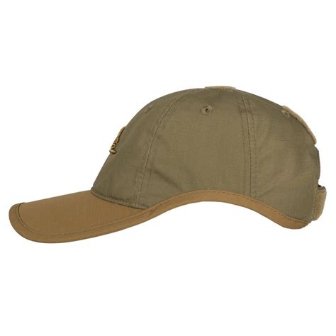 Helikon Czapka Z Daszkiem Logo Cap Polycotton Ripstop Czarny