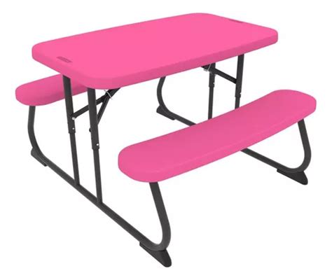 Mesa Plegable Picnic Lifetime Para Niños Varios Colores