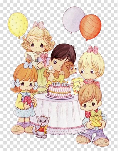 Free Download Precious Moments Inc Happy Birthday Greeting And Note