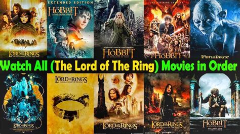 All Lord Of The Ring Movies