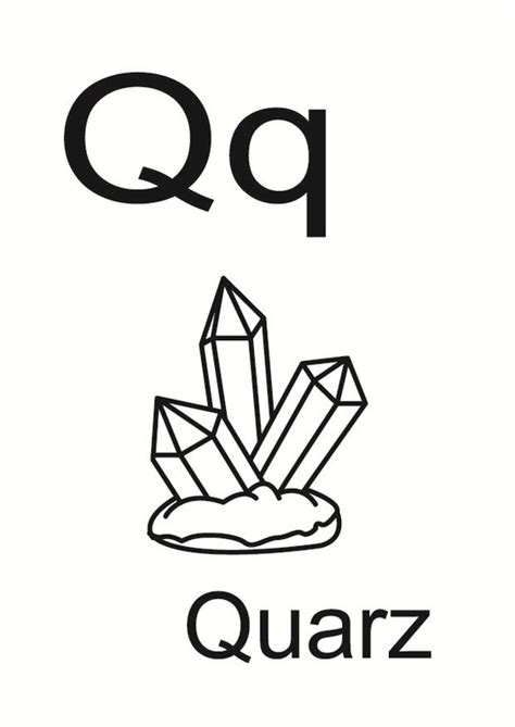 Kleurplaat q. Gratis kleurplaten om te printen - afb 25071.