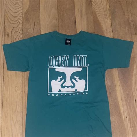 Obey T Shirt Obey Brand Gently Worn Small But Depop