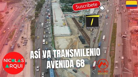 As Va Construcci N De Transmilenio Avenida Entre Avenida Am Ricas Y